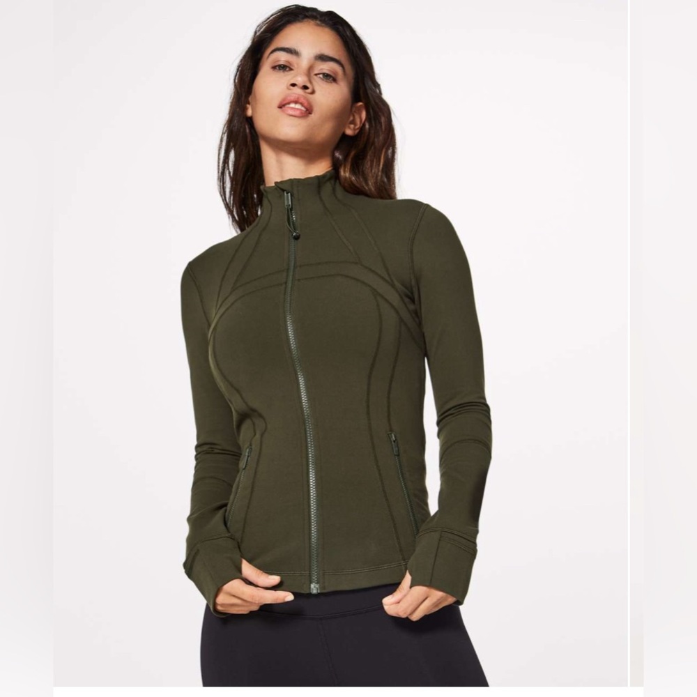 Lululemon Define Jacket Dark Olive Size 2
